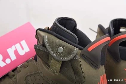 AIR OLIVE JORDAN TRAVIS 4740 - 681 CN1084- 6 HighQuality SCOTT MEDIUM 0704